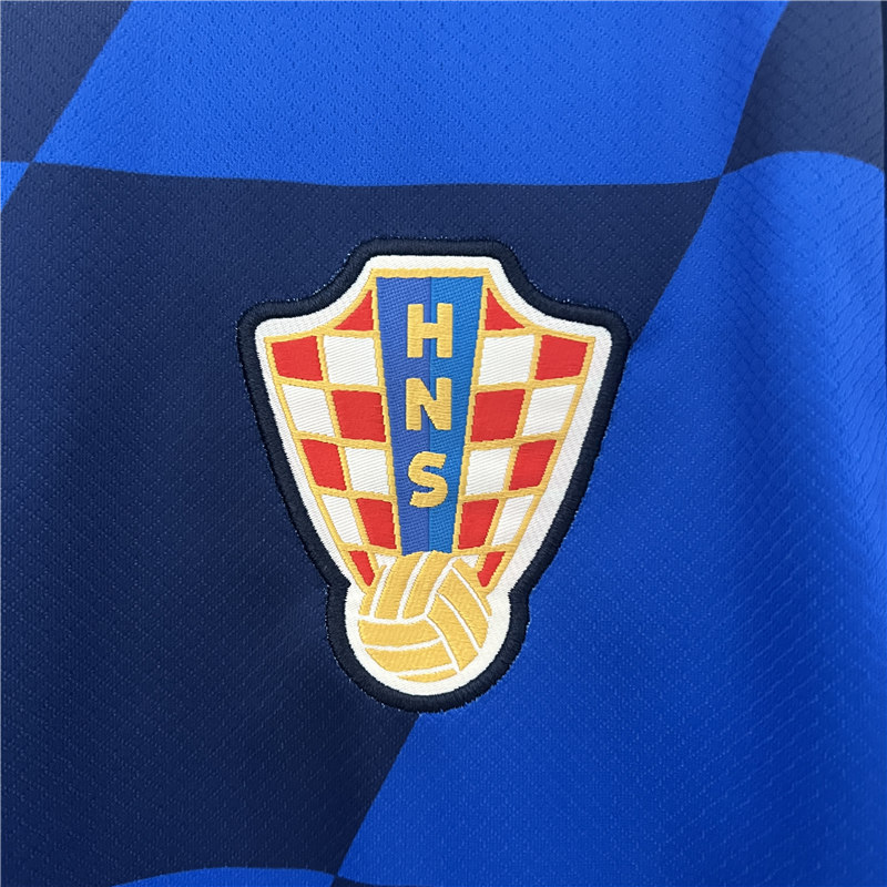 Croatia UEFA Euro 2024 Soccer Shirt Away Football shirt - Click Image to Close